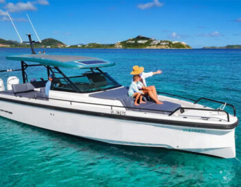 LANA'S REVENGE -- OCEAN RUNNER POWERBOAT RENTALS -- SAINT JOHN ISLAND GUIDE