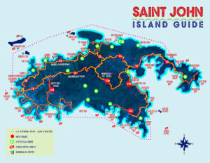 Saint John Map -- Saint John Island Guide