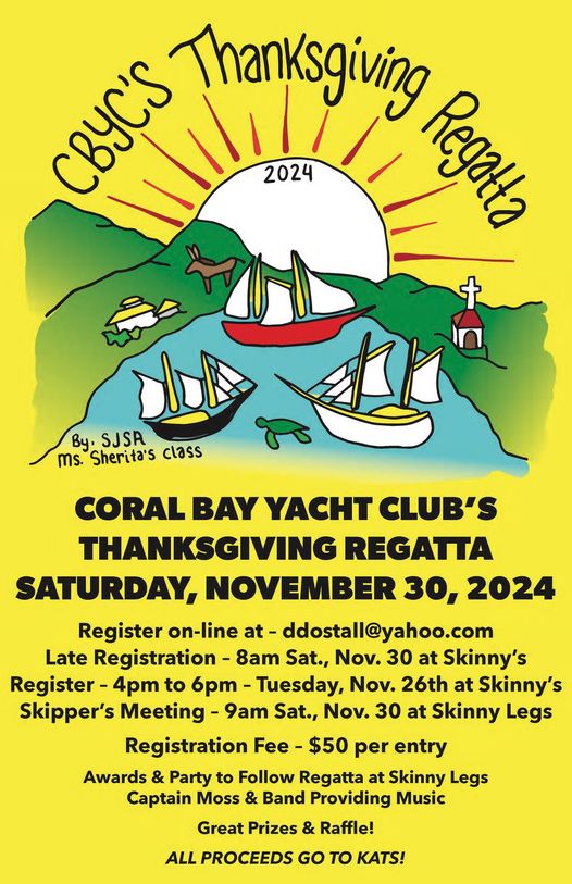 CORAL BAY YACHT CLUB -- THANKSGIVING REGATTA 2024