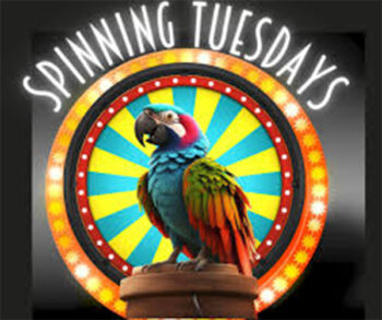 PARROT CLUB   SPIN THE WHEEL    SAINT JOHN ISLAND GUIDE