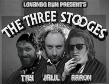 THE THREE STOOGES LOVANGO RUM BAR    SAINT JOHN ISLAND GUIDE