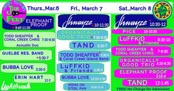 VI JAM FEST 2025    THE WINDMILL BAR    SAINT JOHN ISLAND GUIDE