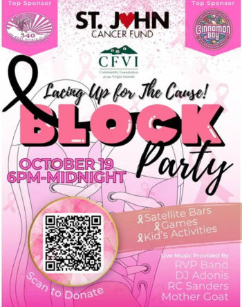 ST. JOHN CANCER FUND BLOCK PARTY @ CRUZ BAY