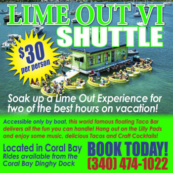 LIME OUT SHUTTLE -- SAINT JOHN ISLAND GUIDE