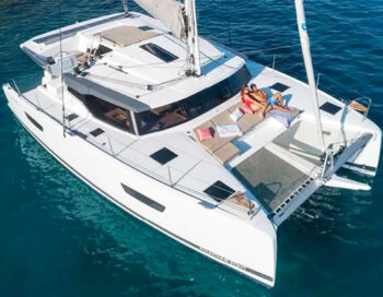 INTREPID -- 42' ASTREA FOUNTAINE PAJOT SAILING CATAMARAN -- SAINT JOHN ISLAND GUIDE