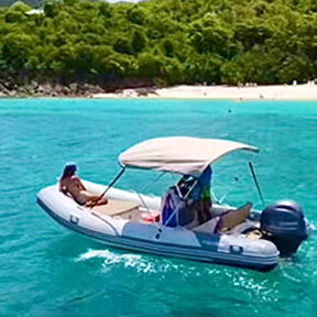 DINGHY & BAREBOAT RENTALS -- SAINT JOHN ISLAND GUIDE